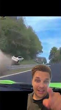 Drive safe on the Nurburgring, luckily the Tesla Driver was ok 🙏 #shorts