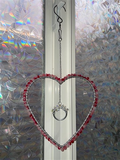 Heart Suncatcher - Etsy