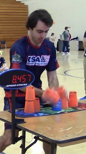 Fastest Sport Stacking Relay 3-6-3 Stack World Record Holders