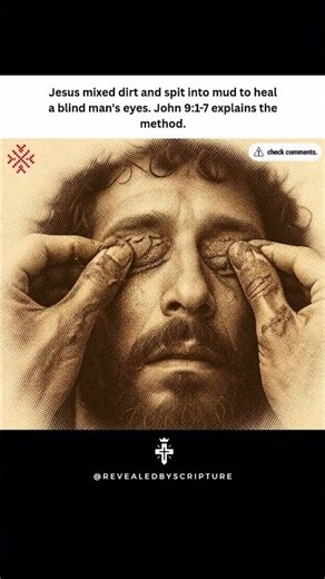 The Strangest Healing Method Jesus Ever Used #revealedbyscripture