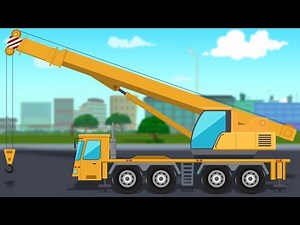 Crane | Formation and Uses | Construction Vehicle for Kids and Preschoolers