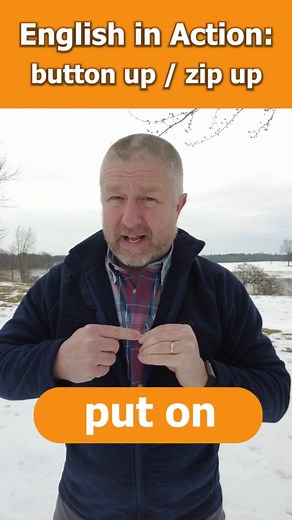 29K views · 11K reactions | English in Action: Put On, Take Off, Button Up, Unbutton, Zip Up, Unzip #easyenglish #englishclass #englishvocabulary #speakenglish #spokenenglish #learnenglish | Learn English with Bob the Canadian | Facebook