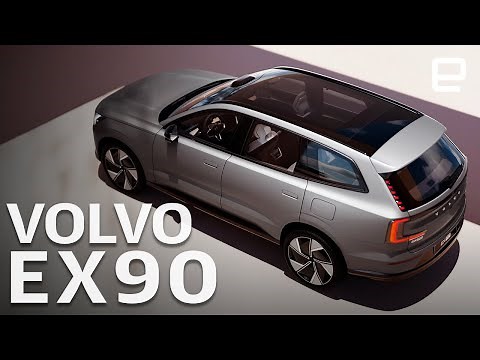 Volvo’s electric EX90 SUV is filled with sensors