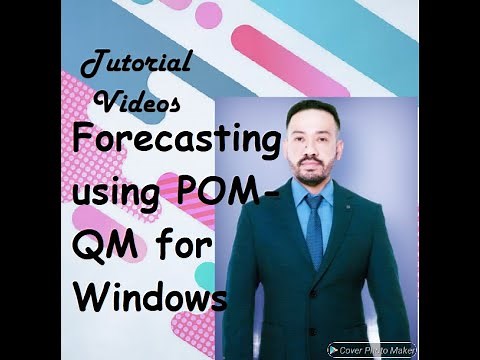 Forecasting Techniques using QM for Windows (Naive, Moving Averages, Exponential Smoothing)