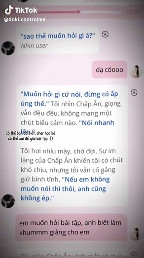 Tình yêu và sự ghen tuông trong Doki Chat