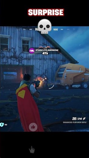 Surprised Him on the New Blitz Map 😳🔥 Win #fortnite #strangerthings