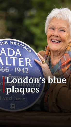 If you love a blue plaque, you'll love this video. 🔵 #london #blueplaque | BBC London