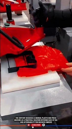 Innovation Manual Plastic Press: Easy Use, Cost Effective, High Flexibility #tech