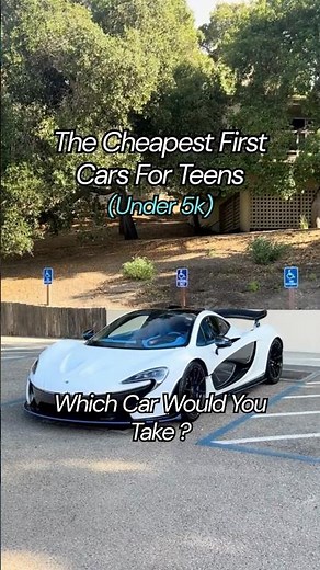 The Cheapest First Cars For Teens (Under 5k)