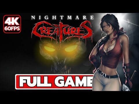 Nightmare Creatures (PS1) Longplay FULL GAME Walkthrough (4K 60FPS) No Commentary