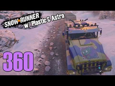 Scouting Chernokamensk | Snowrunner Co-Op [360]