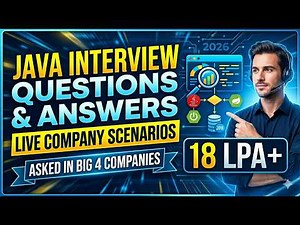 Java Interview Questions and Answers: Live Company Scenarios (2026)