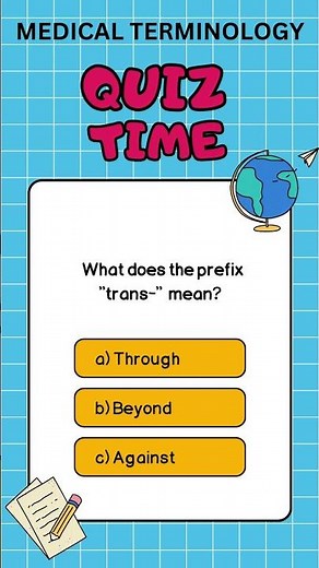 Review Medical Terminology Prefixes