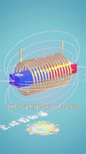 发电机：工作原理 #抖音精选 #科普 #涨知识 #发电机