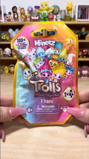 ULTRA RARE TROLLS MINEEZ Band Together Surprise Toys Mystery Bag Opening #trolls #mineez #asmr