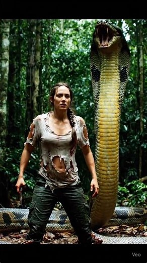 women(Escape from the Python’s Belly)#transformrealm#viralvideo