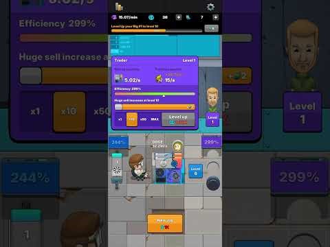 Crypto Miner 2:Bitcoin Games | First gameplay | mobile game | IOS |