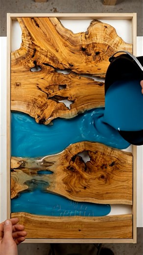 Wood. Resin. Perfection | Saint DIY