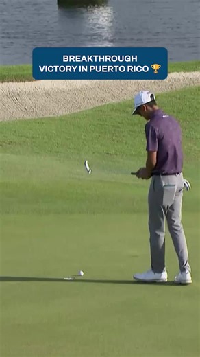 Ricky Castillo earns his first PGA TOUR victory at the Puerto Rico Open 🏆 #golf #PGATOUR #champion #highlight