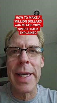 🔥BEST MLM PROGRAM FOR 2026 - HOW TO MAKE A MILLION DOLLARS!!