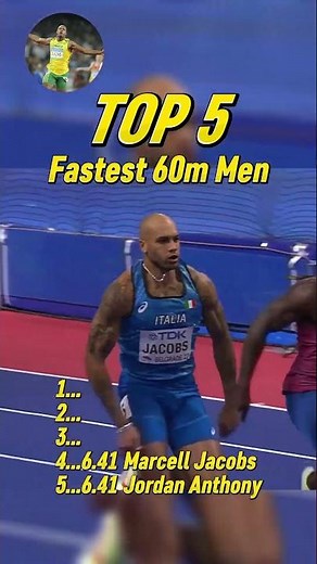 Top 5 Fastest 60m Sprinters Ever in Sprinting History!