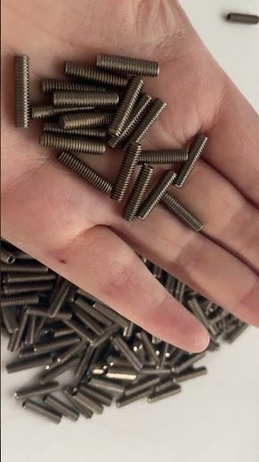 Titanium Set Screw Manufacturer | DIN 913 / ISO 4026 M4×16 Grade 2 Custom Ti Fasteners Factory China