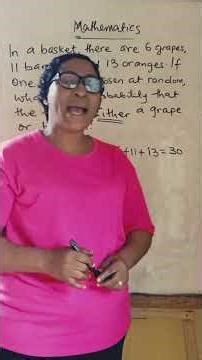 Addition Rule of Probability Explained.#studyguide #mathstutor #maths #education .