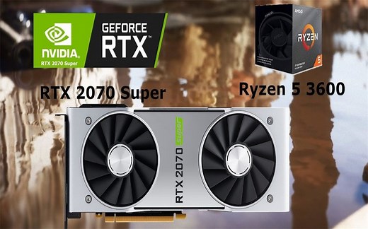 RTX 2070 Super + R5 3600   游戏性能测试（1080P分辨率测试）  1080P 60帧视频