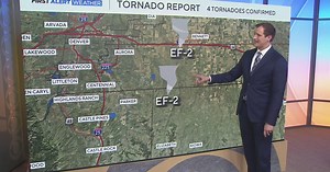 Two Colorado tornadoes rated as EF2 by National Weather Service