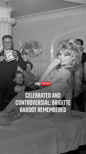 Celebrated and controversial: Brigitte Bardot remembered. The actress became known for challenging conservative post-war norms and ignited a sexual revolution. Sky's Katie Spencer reports. Read more on this story: https://trib.al/lLBBKlC #actor #brigittebardot | Sky News