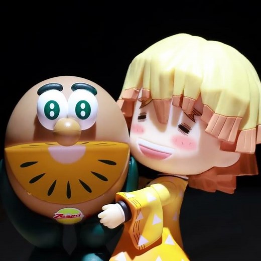 Demon Slayer [Kimetsu no Yaiba]-Anime of Nezuko, Tanjiro, Zenitsu, and Inosuke in Stop Motion