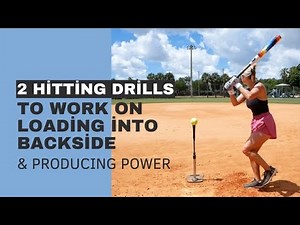 2 Hitting Drills To Work On Loading Into Backside & Producing Power
