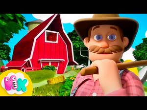 Dans la ferme de Mathurin 🐮🧑‍🌾 Les Animaux de la Ferme | HeyKids Chansons pour Enfants | Animaj Kids