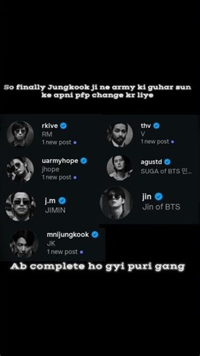 All members "2.0" look at ig pfp ~ #bts #rathvcreator #btsarmy #2.0 #instagram #pfp #btsmember