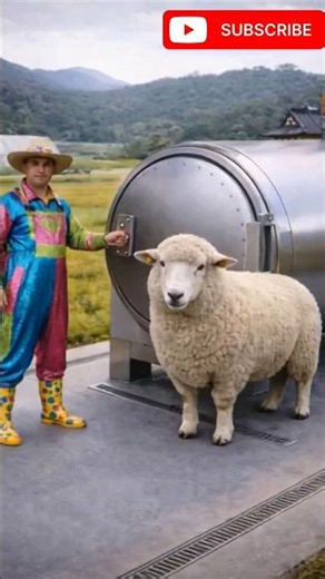 Ovelha Gigante 🙅🚫🐑📠😅💚💙 #trending #shorts #funnyshorts #comedy #reels