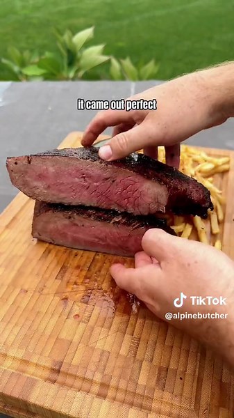 Steak Frites like you’ve never seen! 🥩 🍟 #steak #experiment #wagyu