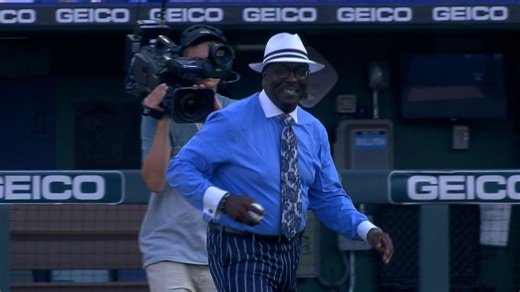 Bob Kendrick's first pitch