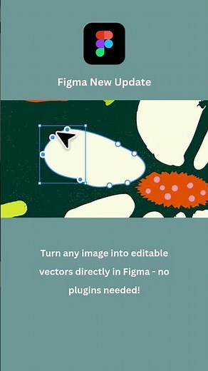 Turn any image into a vector in Figma Design and Draw