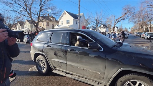 ICE Agents Throw Tear Gas Into Crowd of Protesters From Moving Vehicle