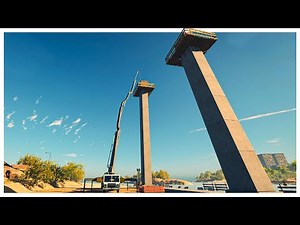 I Know Nothing About Construction, So I Built a Massive Bridge - Construction Simulator