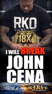 Can Randy break Cena's 17X Record?