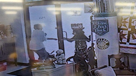 Watch: A bear tried to get into a Tennessee antique store. An 80-year-old staffer kept it out