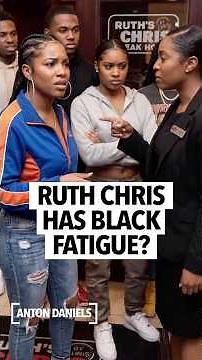 Ruth Chris gets black fatigue, responds to ghetto behavior by saying they are enforcing a dress code