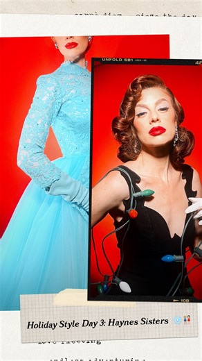 MORGAN RYAN • MAVERICK MUSE™ • INFLUENCER MARKETING on Instagram: "❄️HOLIDAY STYLE DAY 04: Sisters, Sisters 🌨️👩🏼‍🤝‍👩🏻🎥Presenting an Old Hollywood classic for today’s finale: White Christmas🎄Comment ‘SHOP’ for look 1 or comment ‘LINK’ for look 2 for links sent directly to your DMs 😉 I always loved all the dancing, singing and outfits worn by Vera-Ellen and Rosemary Clooney 🤩 As this Holiday Style Series comes to a clo