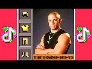 TIK TOK MINECRAFT COMPILATION 24 💪 MEJORES MOMENTOS + FAILS + RISA + GRACIOSOS.