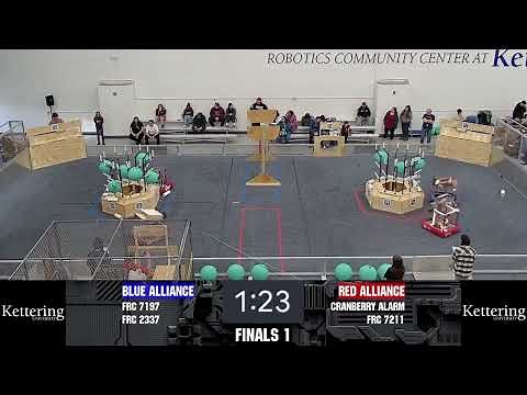 Finals 1 | REEFSCAPE Kettering Mid-Build Competition