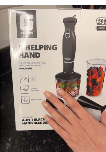 GeepasUK 4 in 1 Electric Hand Blender Set Review
