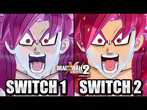 Dragon Ball Xenoverse 2 Switch VS Switch 2 Gameplay (Graphics, Frame Rate, Loading Times Comparison)