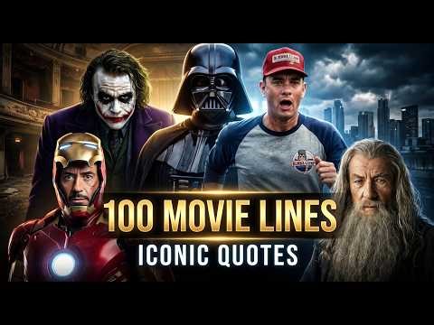 The 100 Most Memorable Movie Quotes Ever