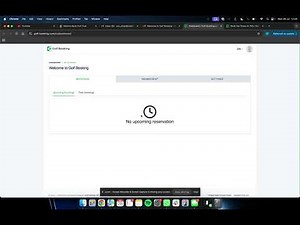 Golf Booking Walkthrough 1/3 - Account Activation Guide